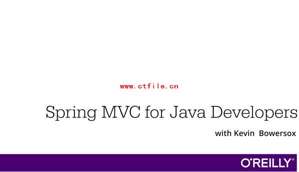 Spring MVC for Java Developers